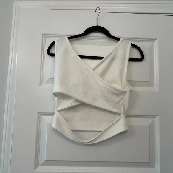 Roxy white crop top - Picture 3 of 6